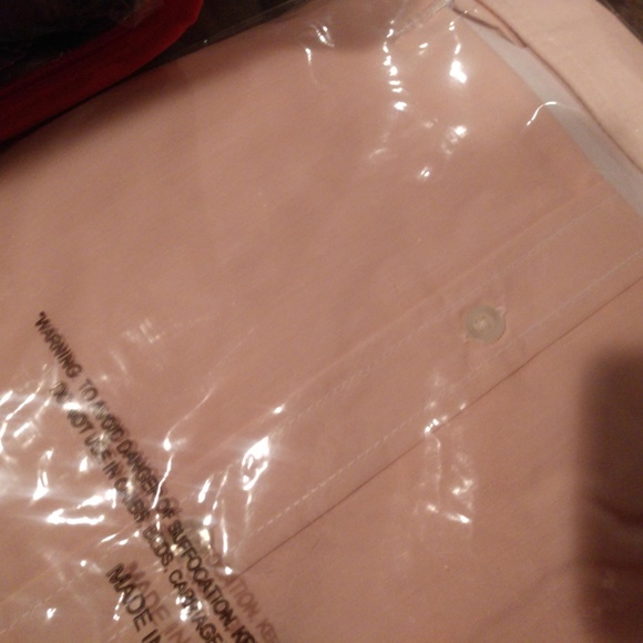 Mens Polo Blush Pink Button Up Shirt 4XL - Picture 2 of 3